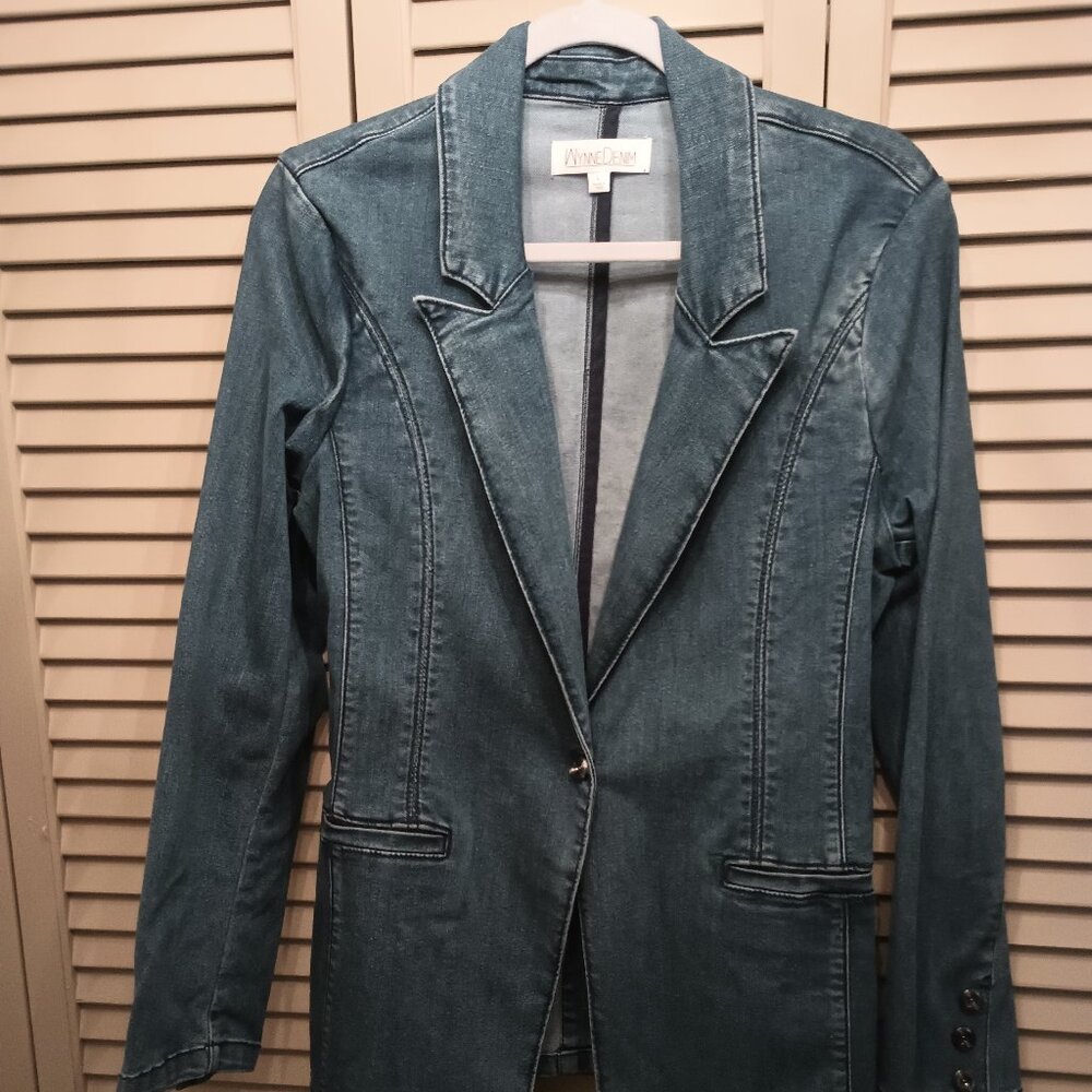 Marla Wynne Denim Blazer